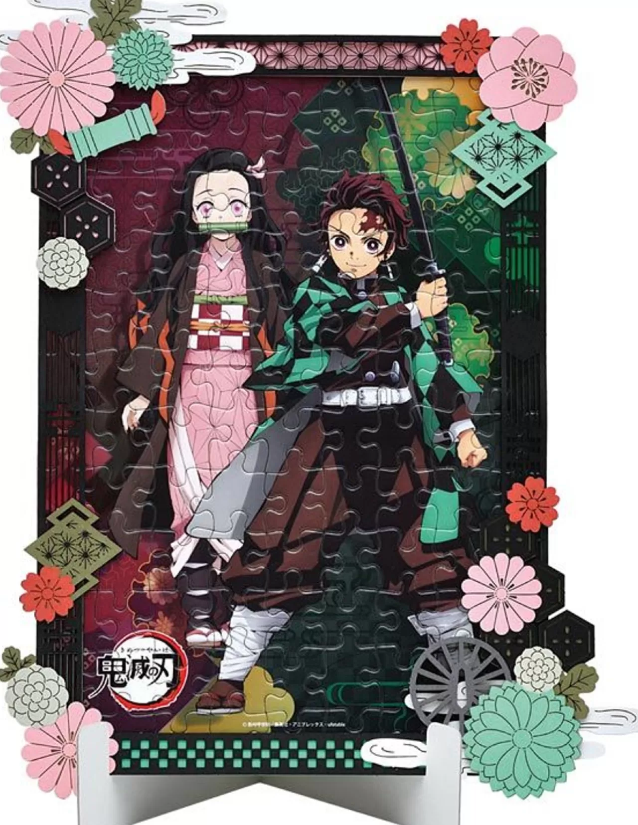 Ensky 108-Dp03 Jigsaw Puzzle Demon Slayer: Kimetsu No Yaiba (108 Pieces)