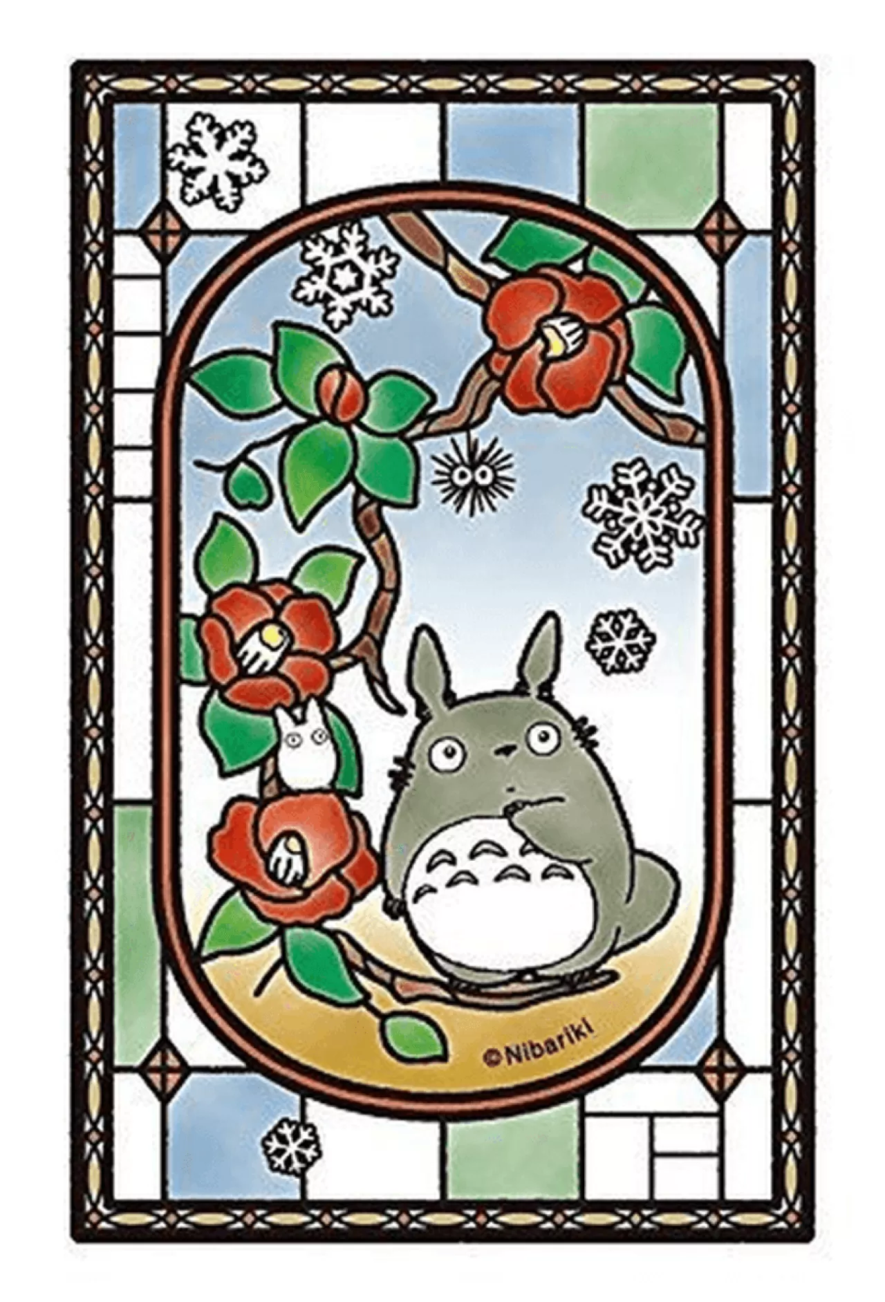 Ensky Frost Art Crystal Jigsaw Puzzle 126-Ac07 My Neighbor Totoro (126 Pieces)