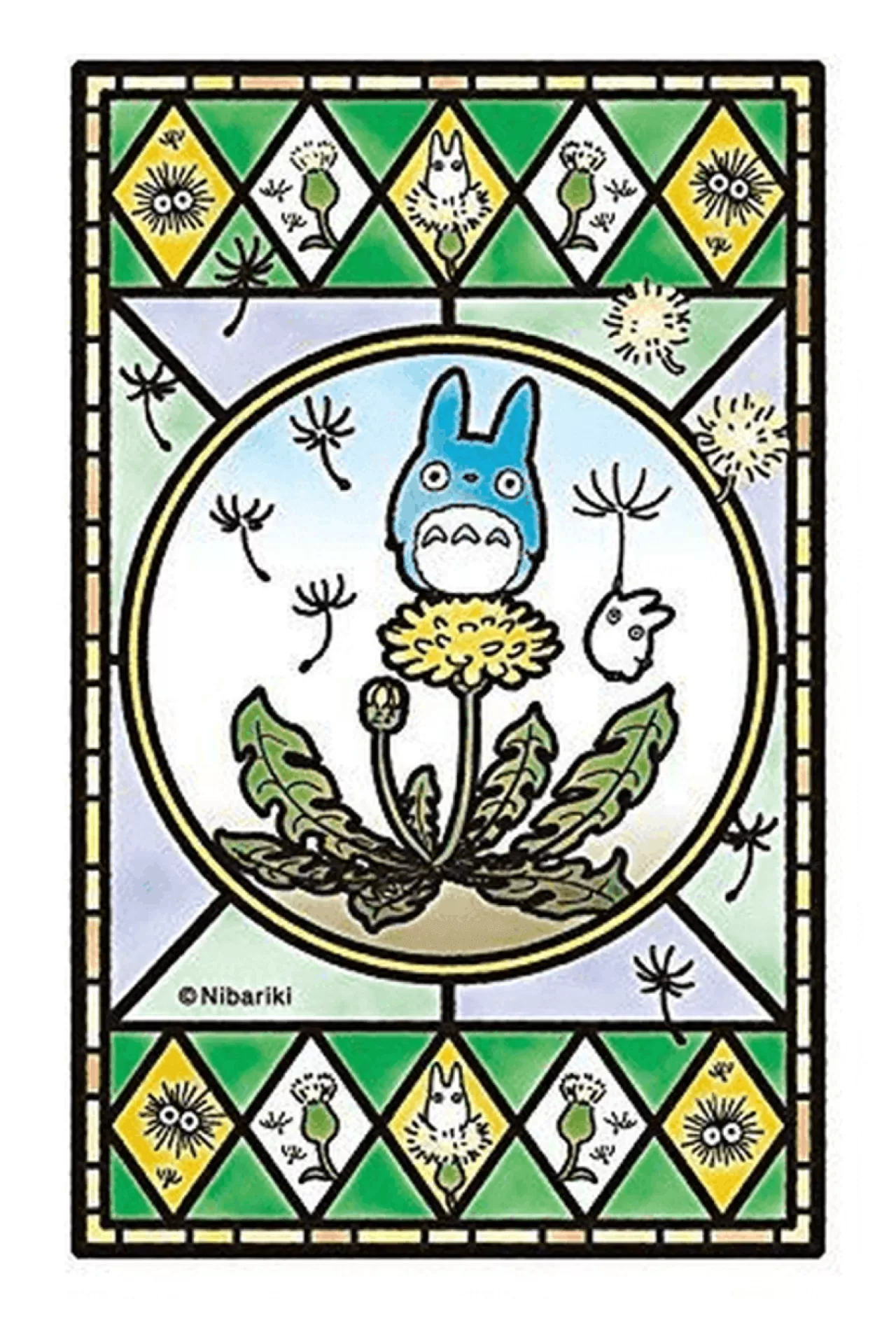 Ensky Frost Art Crystal Jigsaw Puzzle 126-Ac08 My Neighbor Totoro (126 Pieces)