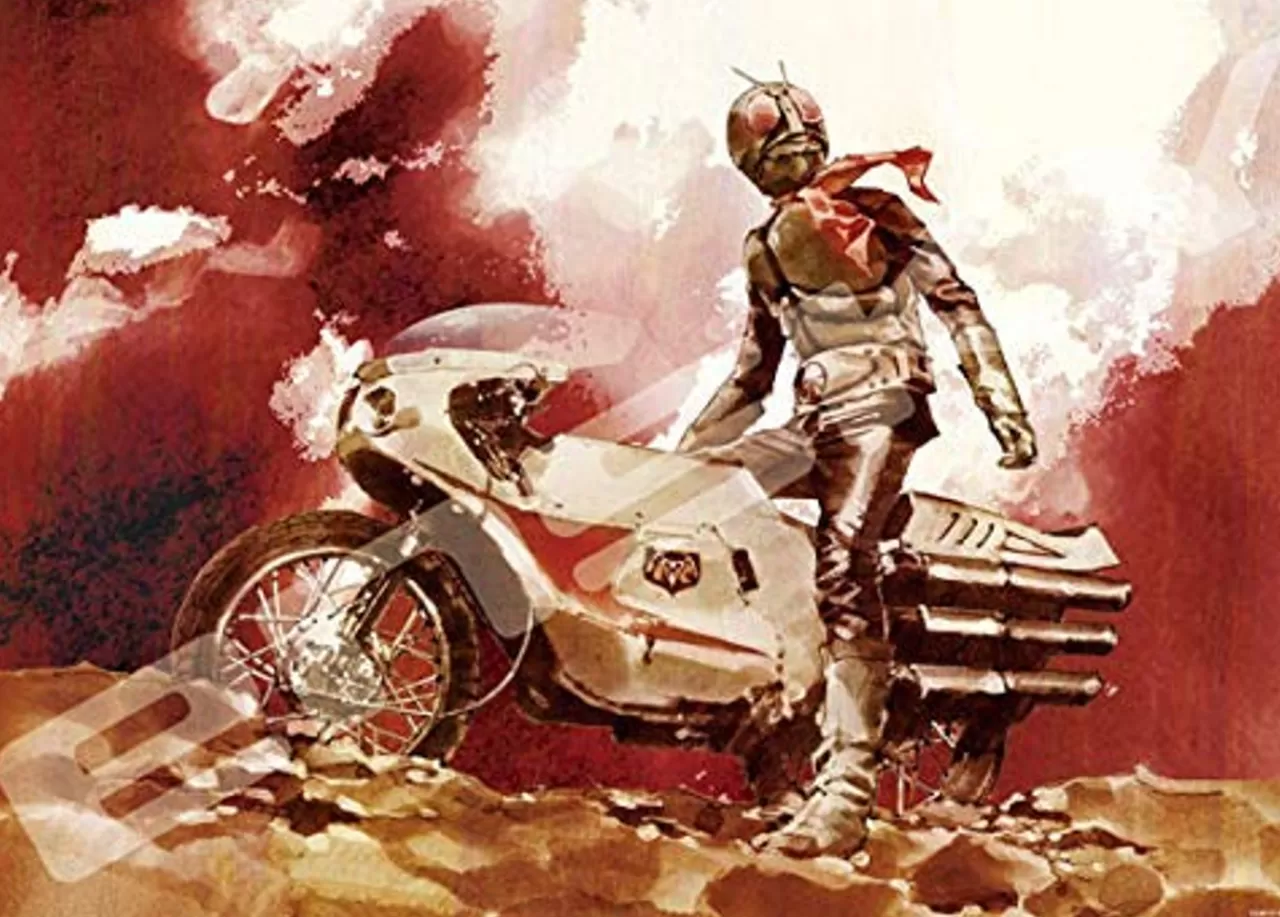 Ensky Jigsaw Puzzle 500-351 Kamen Rider Series Yoshihito Sugawara Works Spirit (500 Pieces)