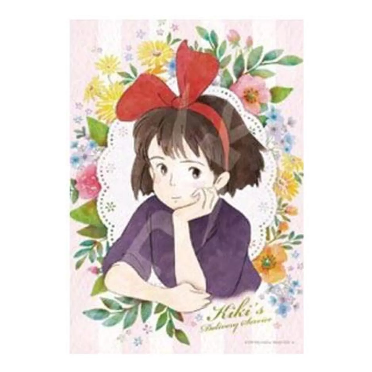 Ensky Jigsaw Puzzle 108-417 Kikis Delivery Service Studio Ghibli Portrait (108 Pieces)