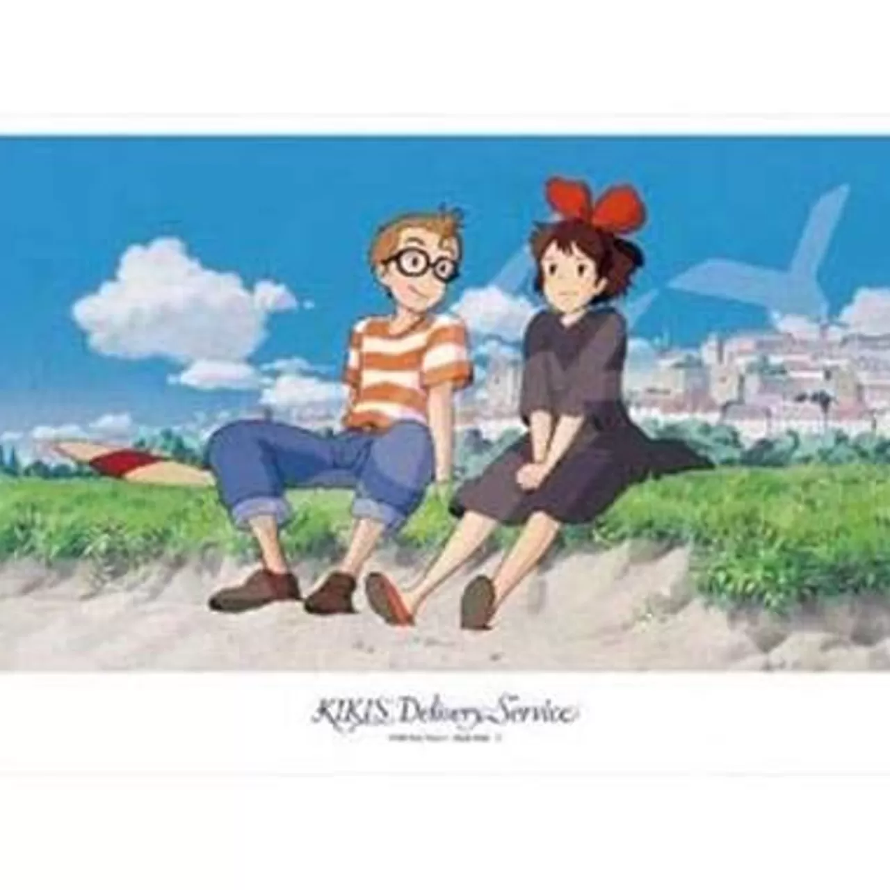 Ensky Jigsaw Puzzle 108-415 Kiki's Delivery Service Talking At Seaside (108 Pieces)