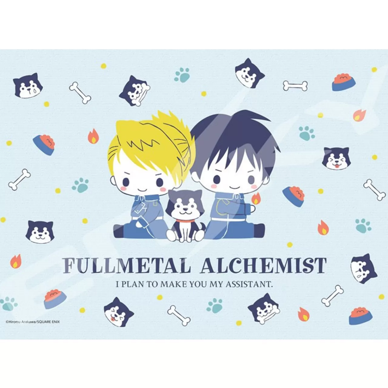 Ensky Jigsaw Puzzle 108-710 Sanrio X Fullmetal Alchemist Mustang & Hawkeye & Black Hayate (108 Pieces)