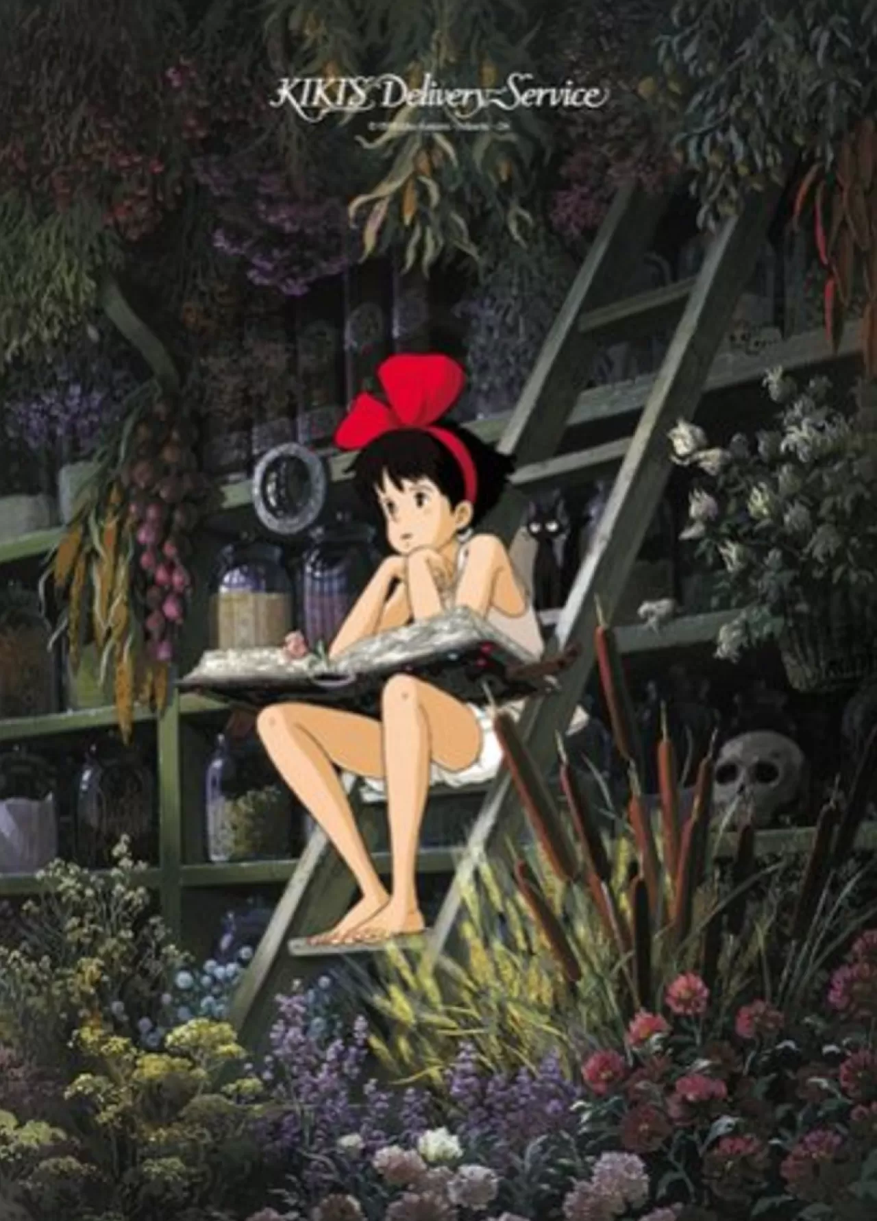 Ensky Jigsaw Puzzle 500-259 Studio Ghibli Kiki's Delivery Service Girl's Time (500 Pieces)