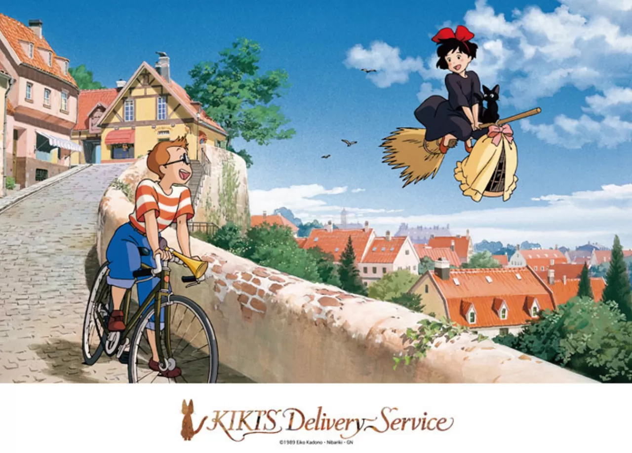 Ensky Jigsaw Puzzle 500-239 Studio Ghibli Kiki's Delivery Service Where Do You Deliver To? (500 Pieces)