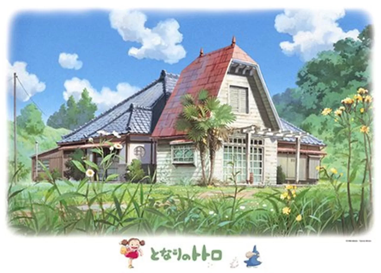 Ensky Jigsaw Puzzle 500-250 Studio Ghibli My Neighbor Totoro Kusakabe's House (500 Pieces)