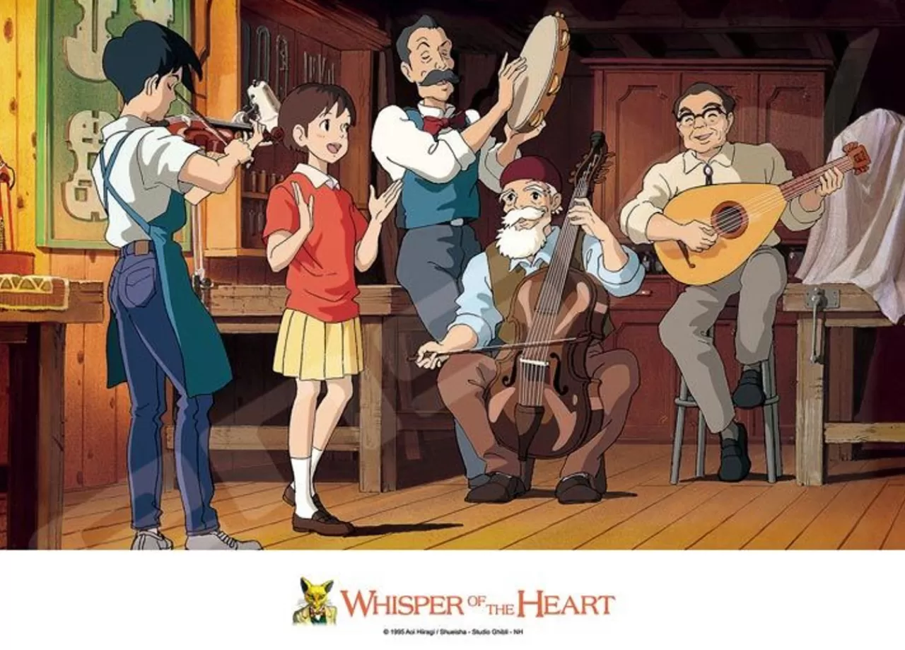 Ensky Jigsaw Puzzle 500-276 Studio Ghibli Whisper Of The Heart Session (500 Pieces)