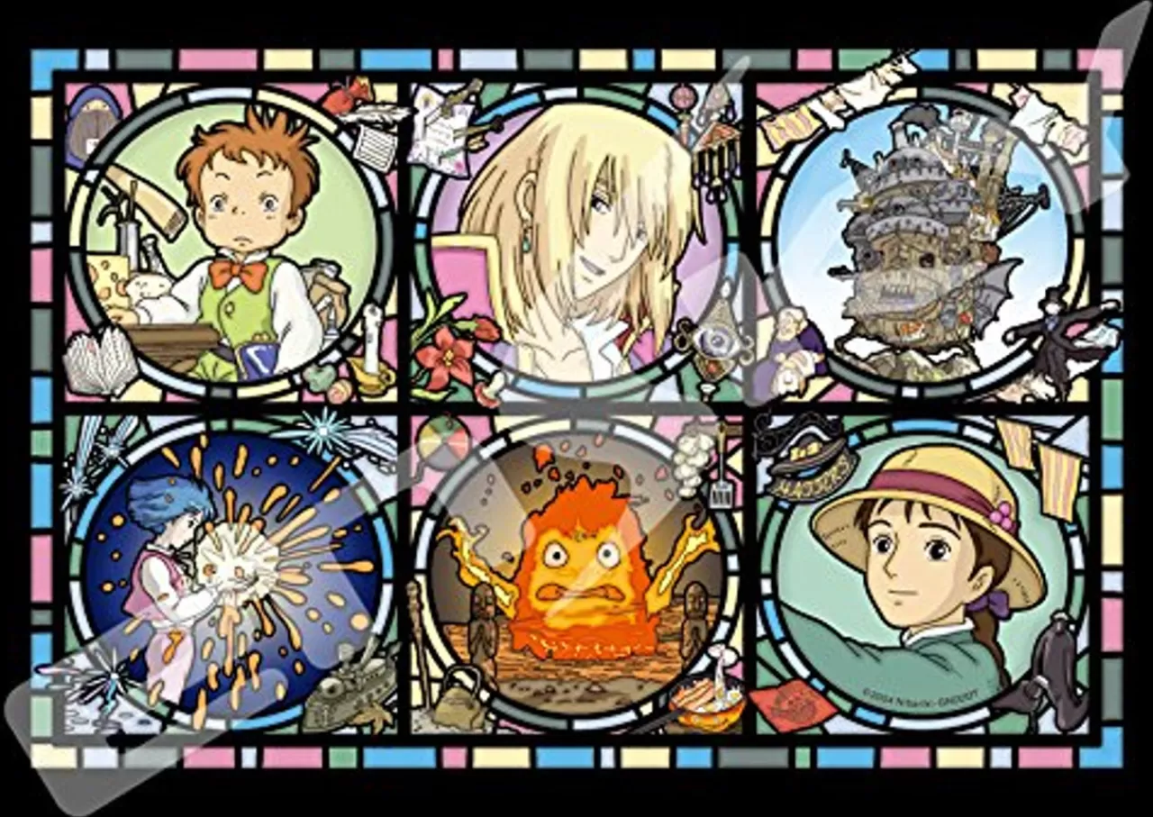 Ensky Jigsaw Puzzle 208-Ac27 Studio Ghibli Howl's Moving Castle Letter From The Magic Castle (208 Pieces)