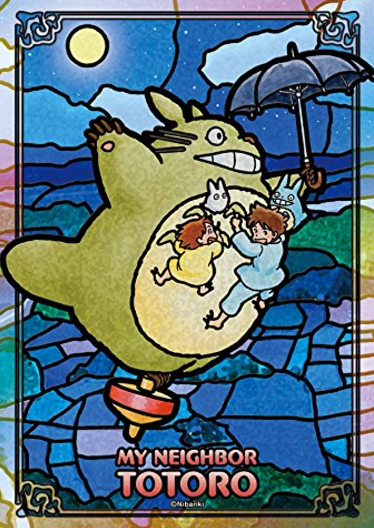 Ensky Jigsaw Puzzle 208-Ac08 Studio Ghibli My Neighbor Totoro Walk In The Moonlight (208 Pieces)