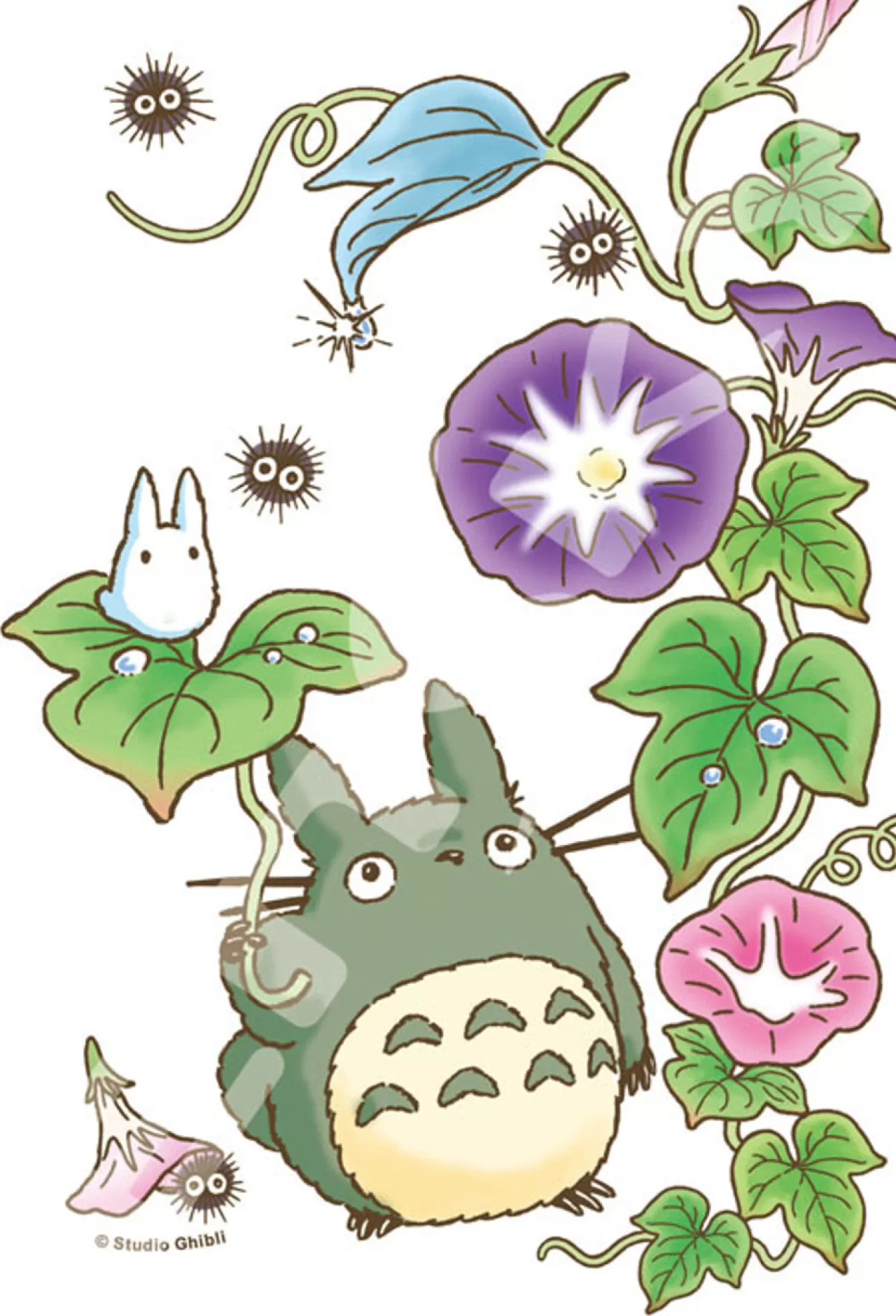 Ensky Jigsaw Puzzle 150-G56 My Neighbor Totoro Studio Ghibli Morning Glory (150 S-Pieces)