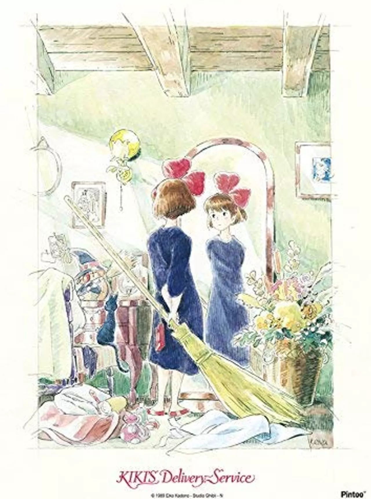 Ensky Jigsaw Puzzle Ma-07 Studio Ghibli Kiki's Delivery Service Daylight Room (150 S-Pieces)