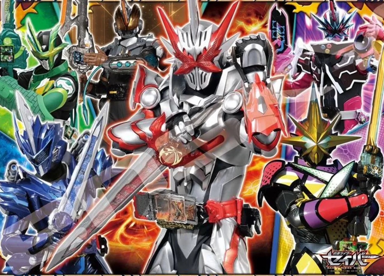 Ensky 300-L567 Jigsaw Puzzle Kamen Rider Swords That Protect The World (300 L-Pieces)