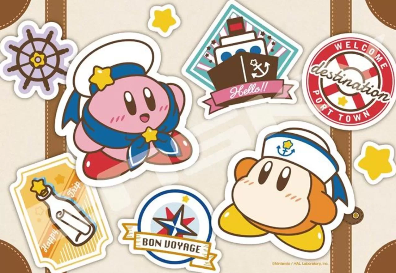 Ensky 108-L754 Jigsaw Puzzle Kirby's Dream Land Bon Voyage (108 L-Pieces)