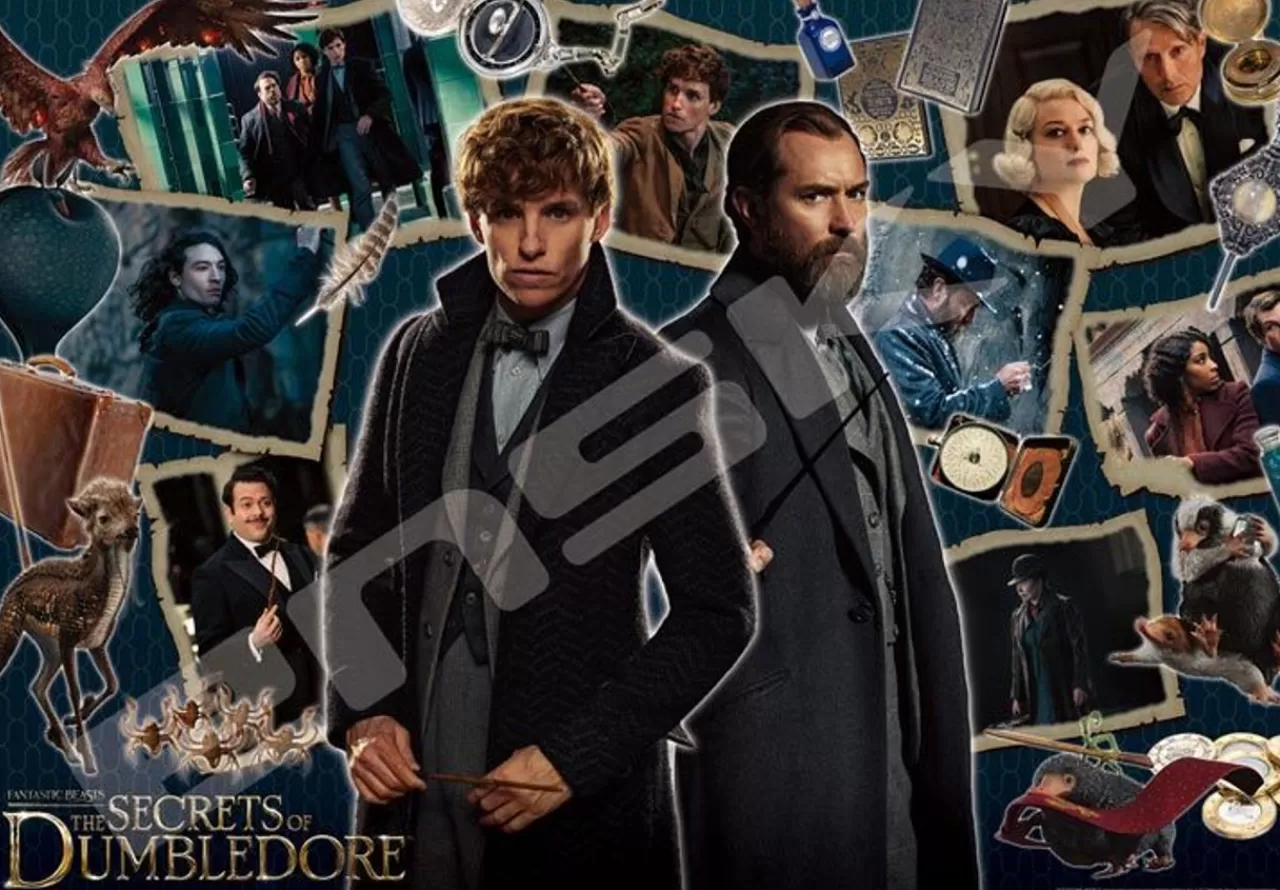 Ensky 1000T-321 Jigsaw Puzzle Harry Potter Newt & Dumbledore (1000 Pieces)