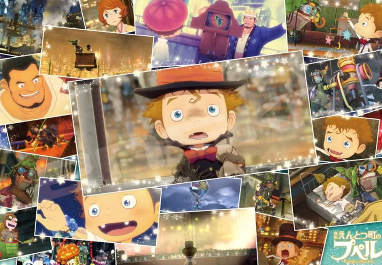 Ensky 1000T-167 Jigsaw Puzzle Japanese Anime Movie Poupelle Of Chimney Town Photo Collection (1000 Pieces)