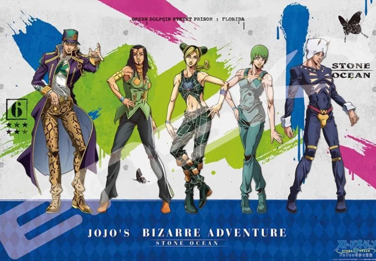 Ensky 1000T-303 Jigsaw Puzzle Jojo's Bizarre Adventure Stone Ocean (1000 Pieces)
