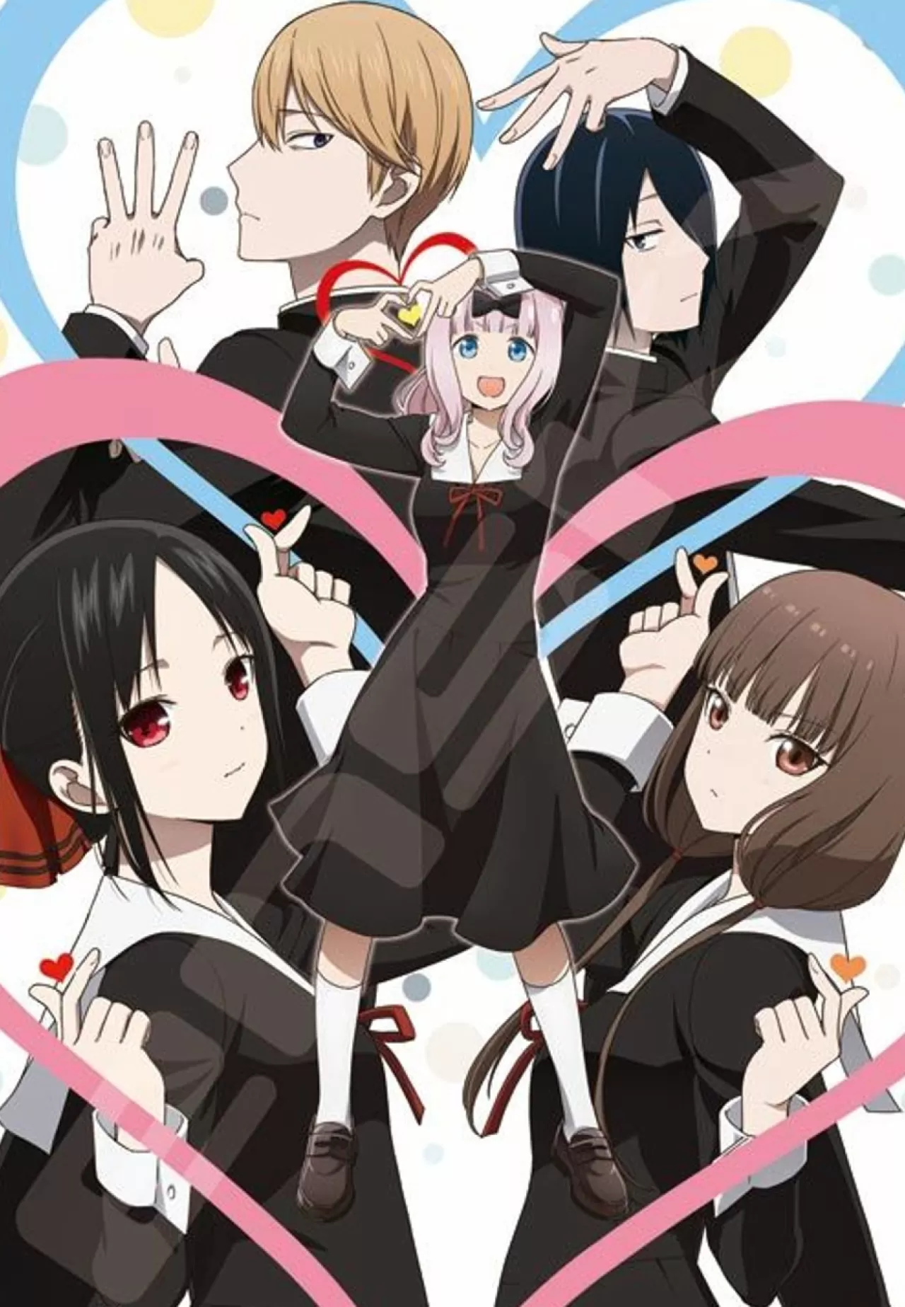 Ensky 1000T-324 Jigsaw Puzzle Kaguya-Sama: Love Is War With Love From The Student Organization (1000 Pieces)