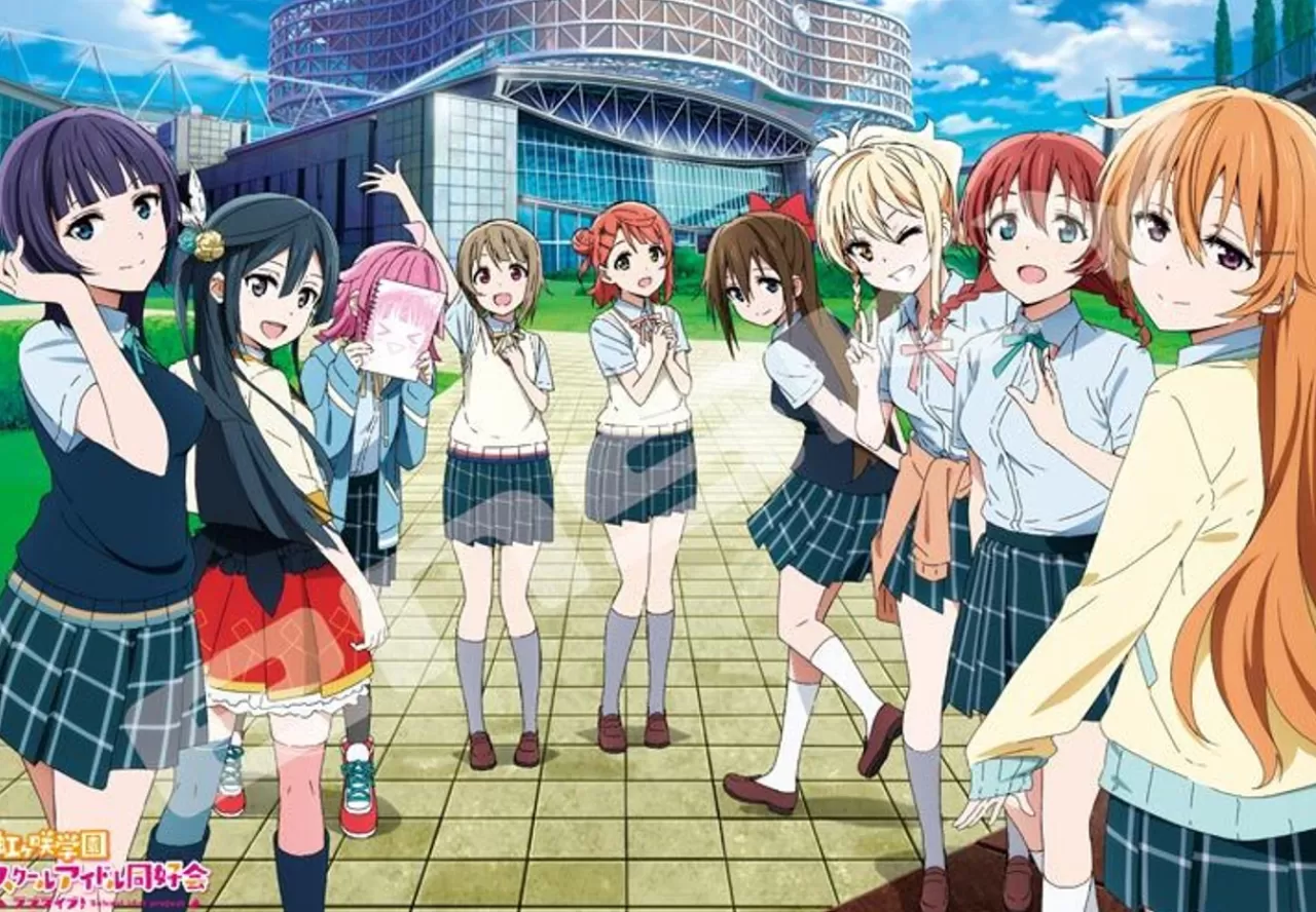 Ensky 1000T-172 Jigsaw Puzzle Love Live Nijigasaki High School Idol Club (1000 Pieces)
