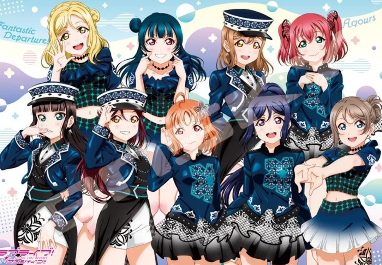 Ensky 1000T-171 Jigsaw Puzzle Love Live Sunshine Fantastic Departure! (1000 Pieces)