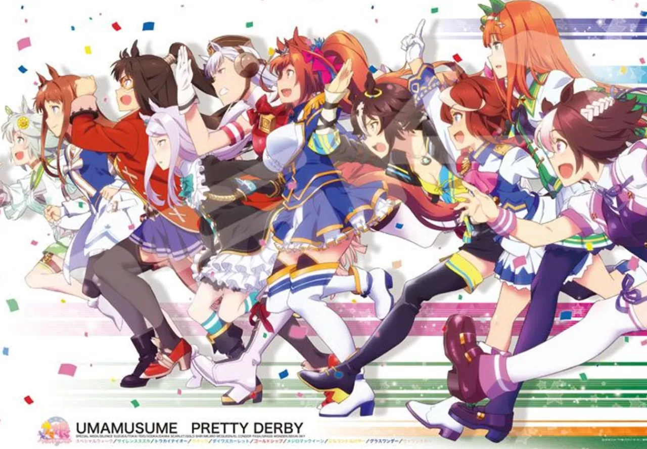 Ensky 1000T-182 Jigsaw Puzzle Umamusume Pretty Derby On Towards Our Dreams (1000 Pieces)