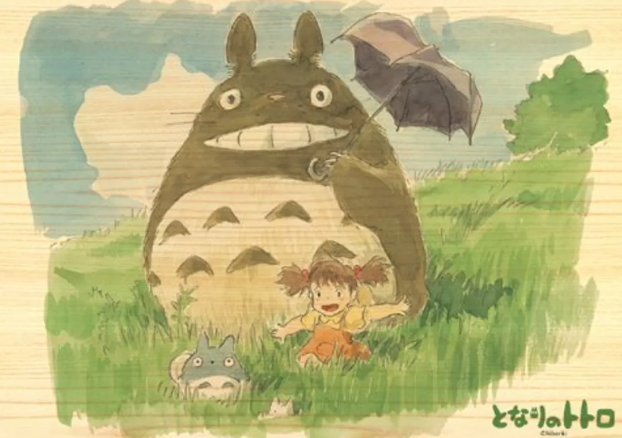 Ensky Wooden Jigsaw Puzzle 208-W202 Studio Ghibli My Neighbor Totoro Day For A Walk (208 Pieces)