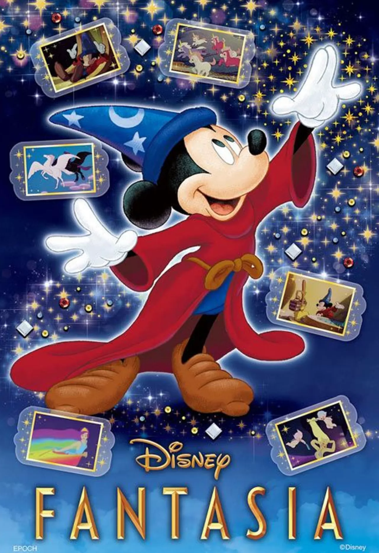 Epoch 73-307 Jigsaw Puzzle Disney Fantasia -Magic- (Decoration Puzzle) (300 Pieces)