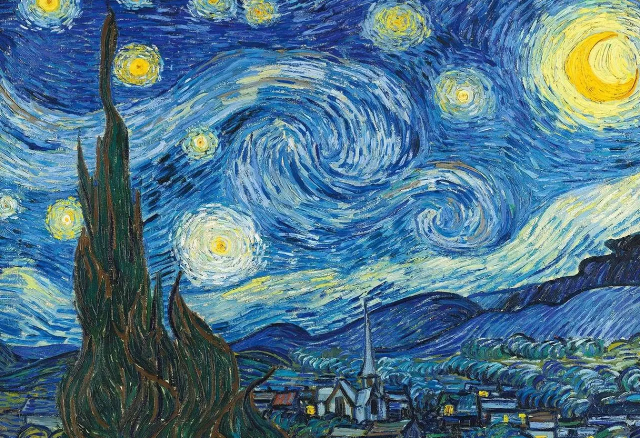 Epoch Jigsaw Puzzle 31-011 Art Vincent Van Gogh The Starry Night (1053 S-Pieces)