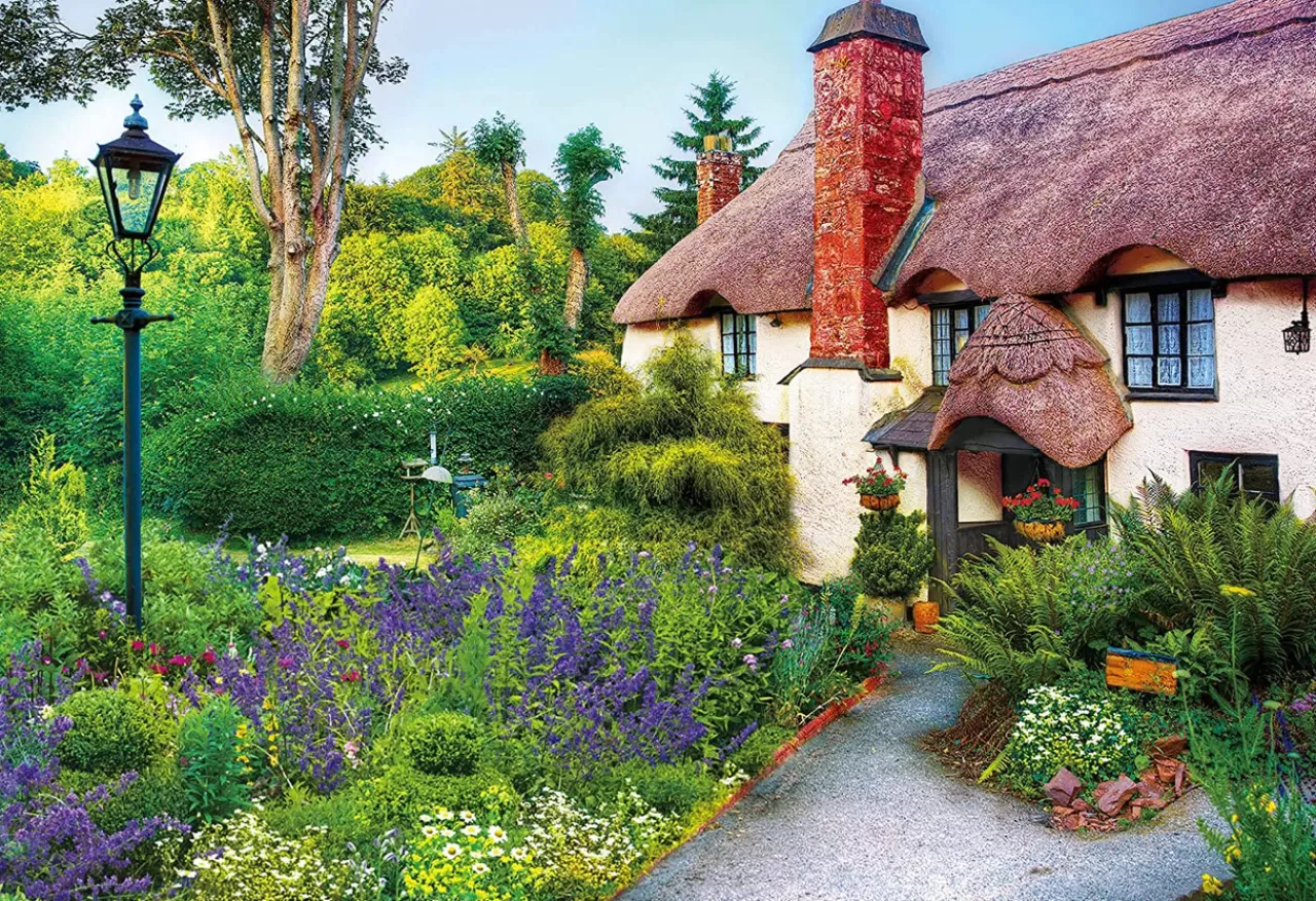 Epoch Jigsaw Puzzle 25-190 Beautiful Afternoon Cottage (300 Pieces)