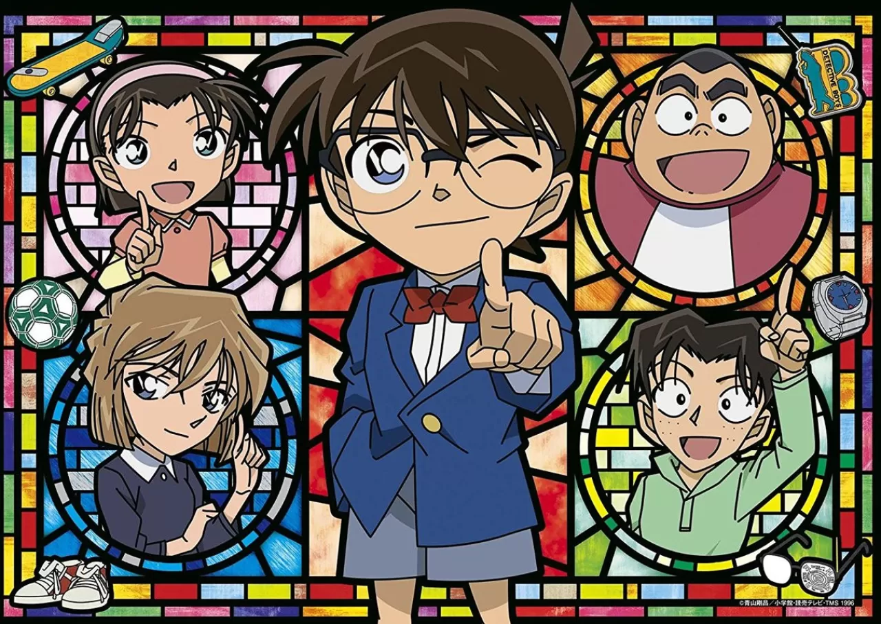 Epoch Jigsaw Puzzle 55-104 Case Closed Detective Conan Detective Boys (216 S-Pieces)