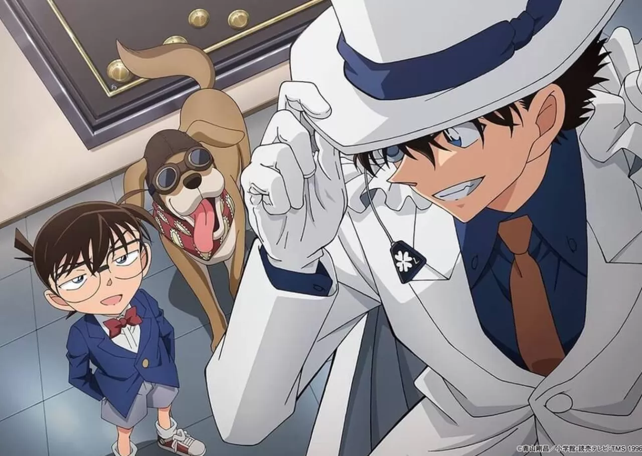 Epoch Jigsaw Puzzle 03-034 Case Closed Detective Conan Kaito Kid (108 Pieces)