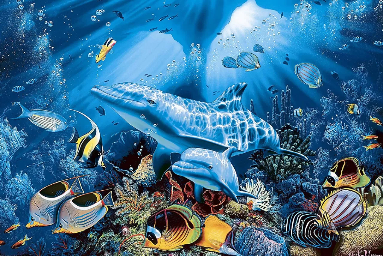 Epoch Jigsaw Puzzle 23-320 Christian Riese Lassen Miracle Of Life 3 (2016 S-Pieces)