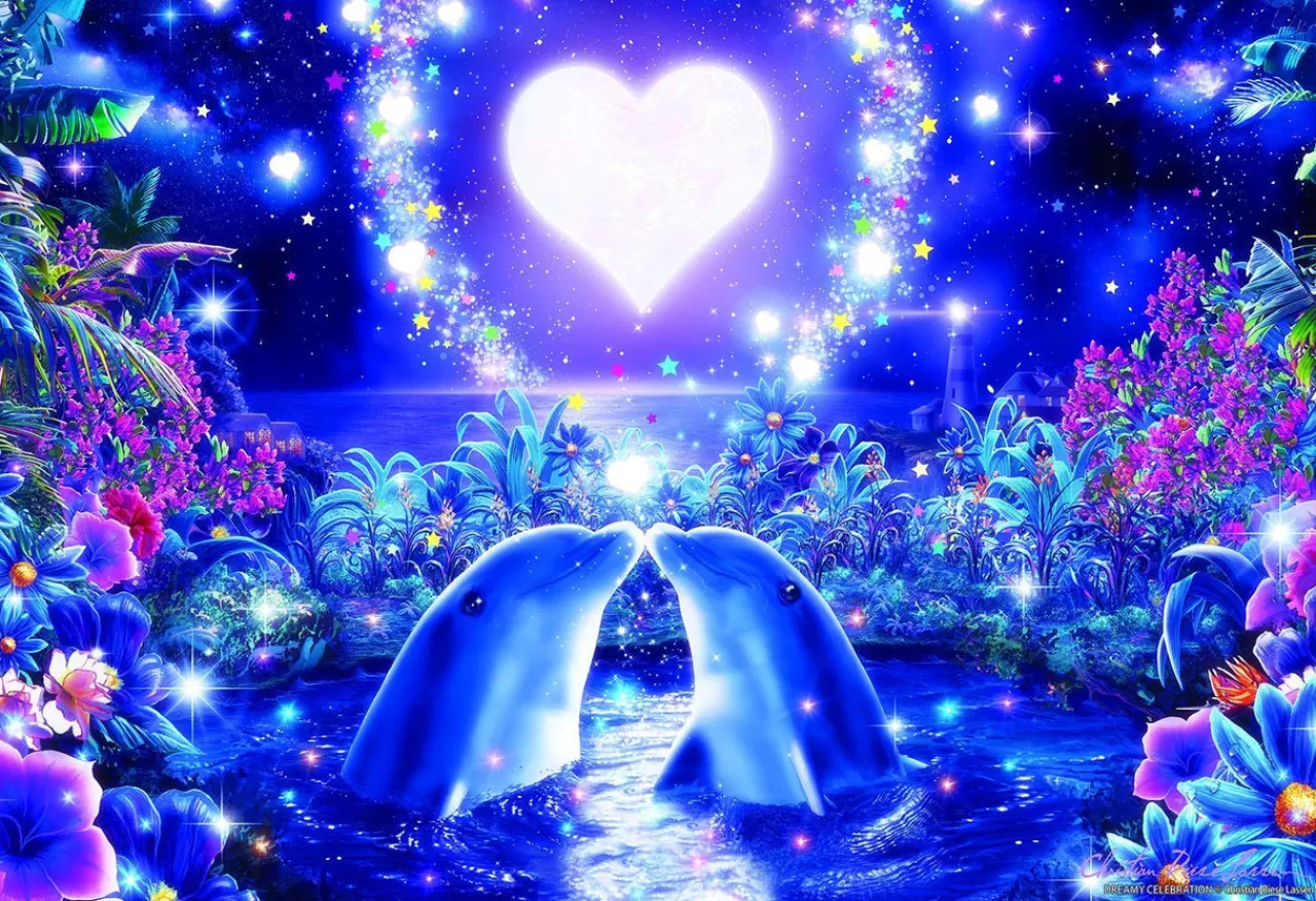 Epoch Jigsaw Puzzle 31-709 Glow In The Dark Lassen Dreamy Celebration (1053 S-Pieces)