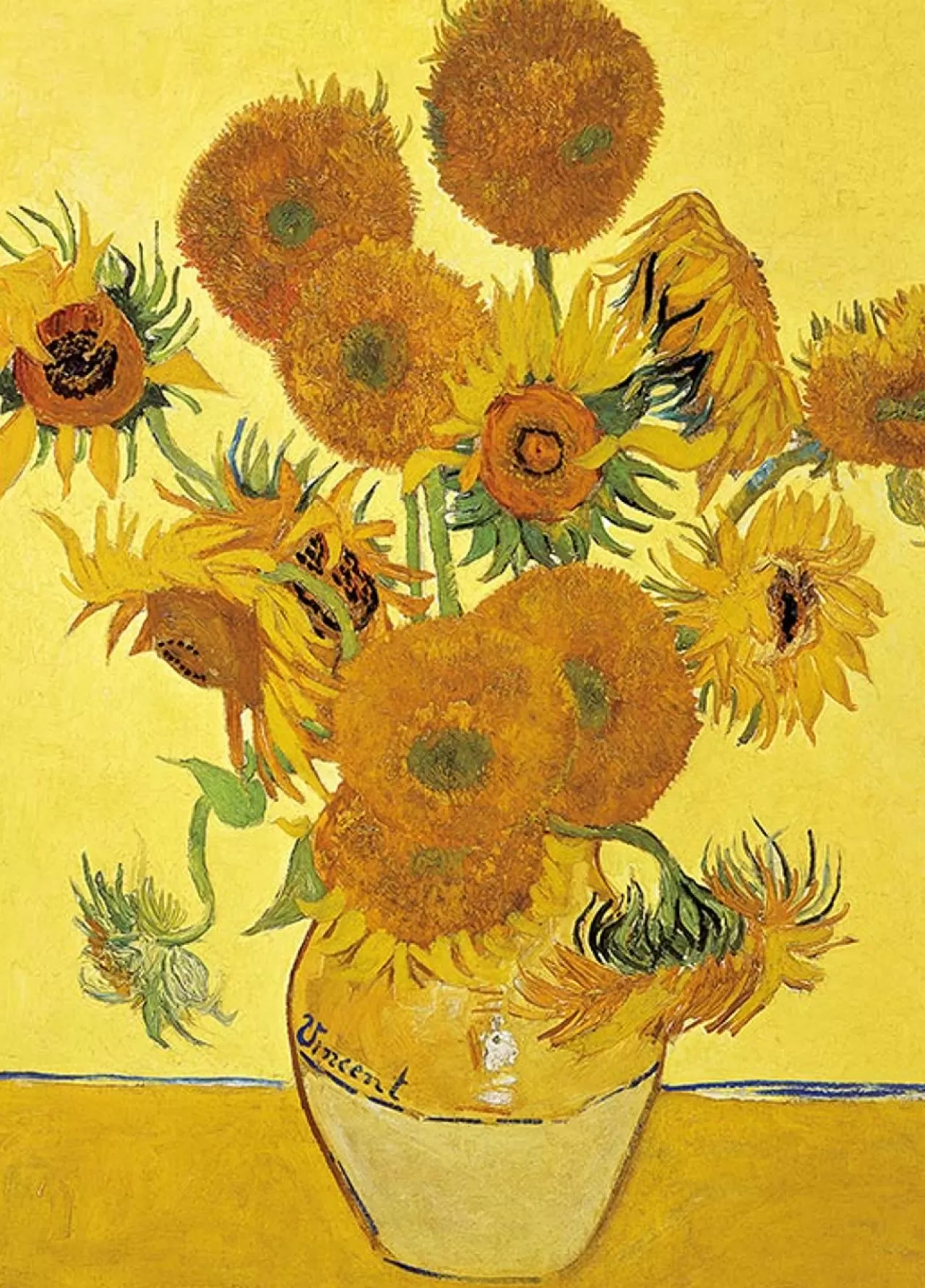 Epoch Jigsaw Puzzle 54-009 World Art Vincent Van Gogh Sunflowers (2000 S-Pieces)