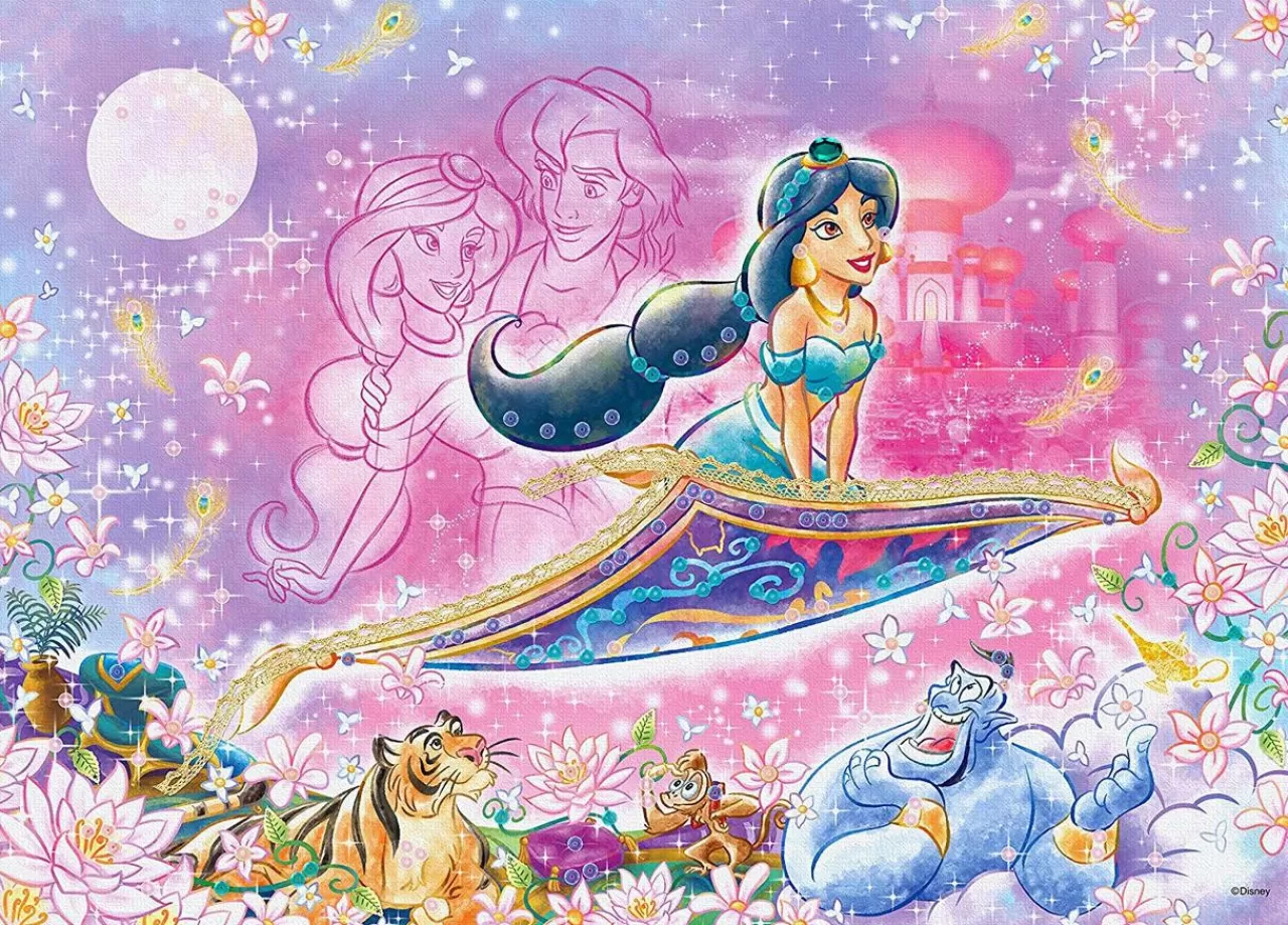 Epoch Jigsaw Puzzle Decoration 74-010 Disney Exotic Romance -Jasmine- (500 Pieces)