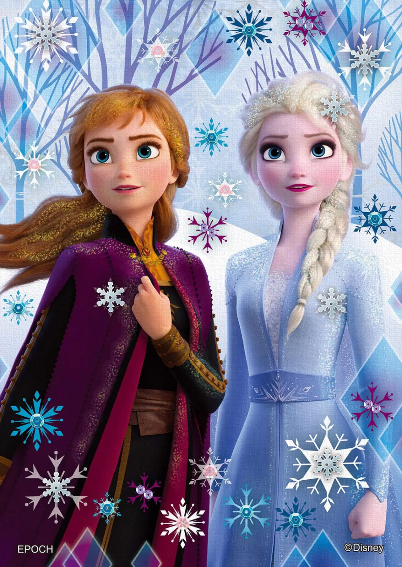 Epoch Jigsaw Puzzle Decoration 72-021 Disney Frozen Elsa & Anna (108 Pieces)