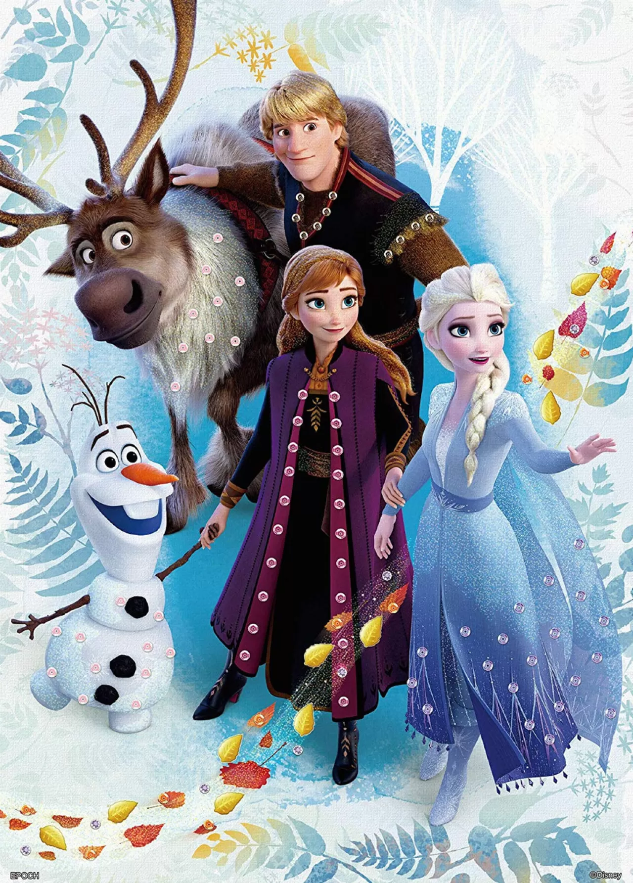 Epoch Jigsaw Puzzle Decoration 74-012 Disney Frozen Journey Frozen 2 (500 Pieces)
