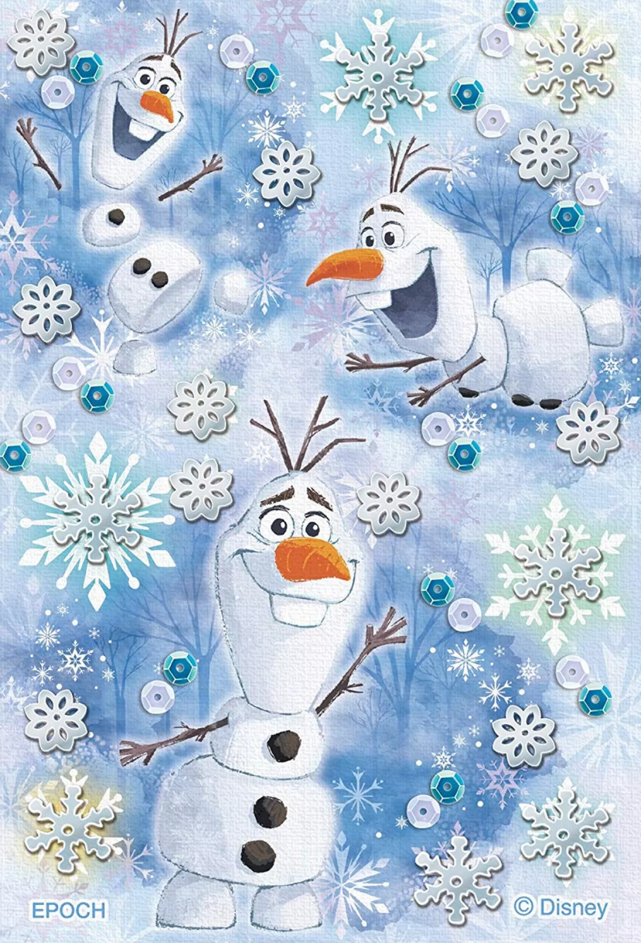 Epoch Jigsaw Puzzle Decoration 70-029 Disney Frozen Olaf Happy Moment (70 Pieces)