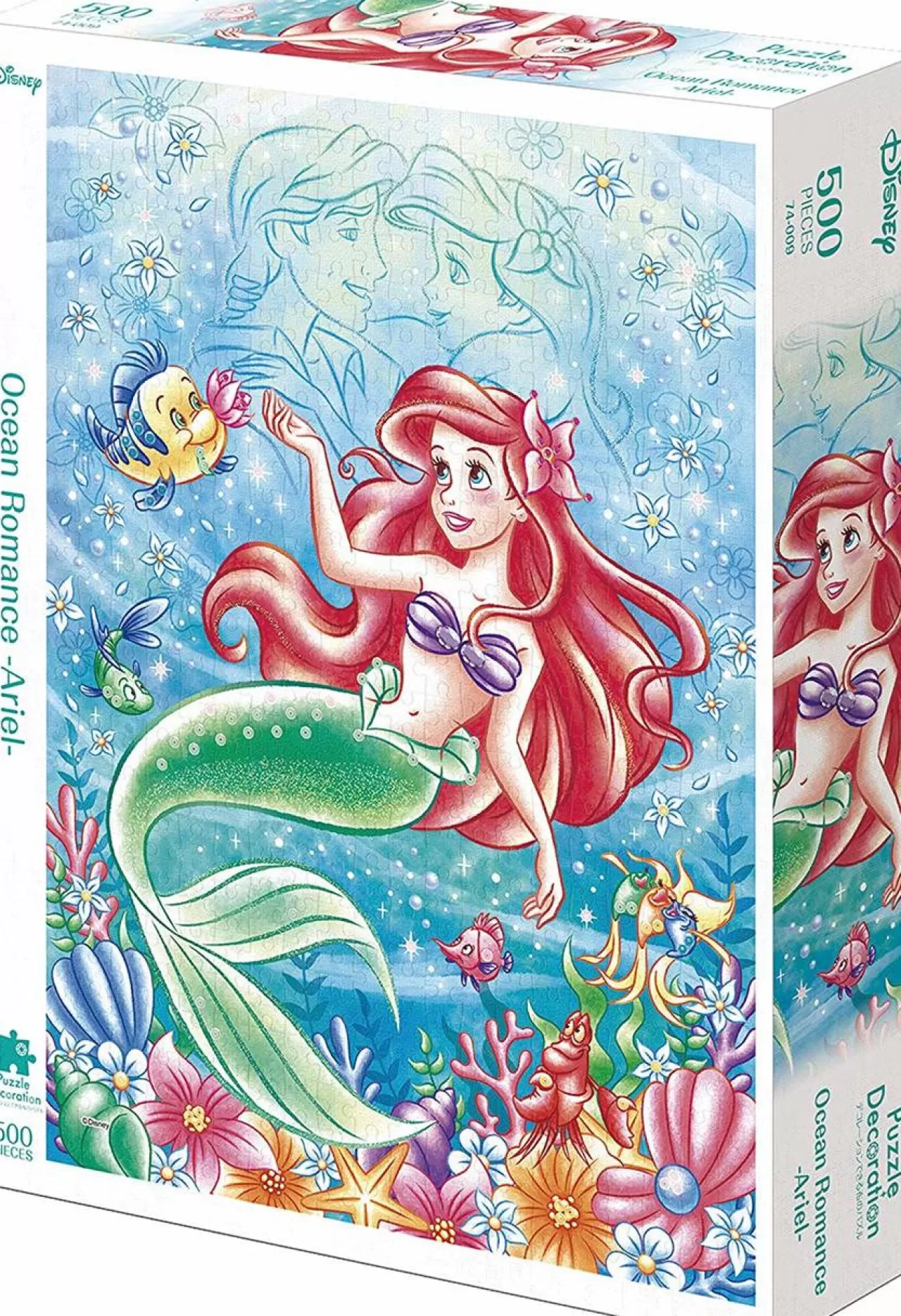 Epoch Jigsaw Puzzle Decoration 74-009 Disney Ocean Romance -Ariel- (500 Pieces)