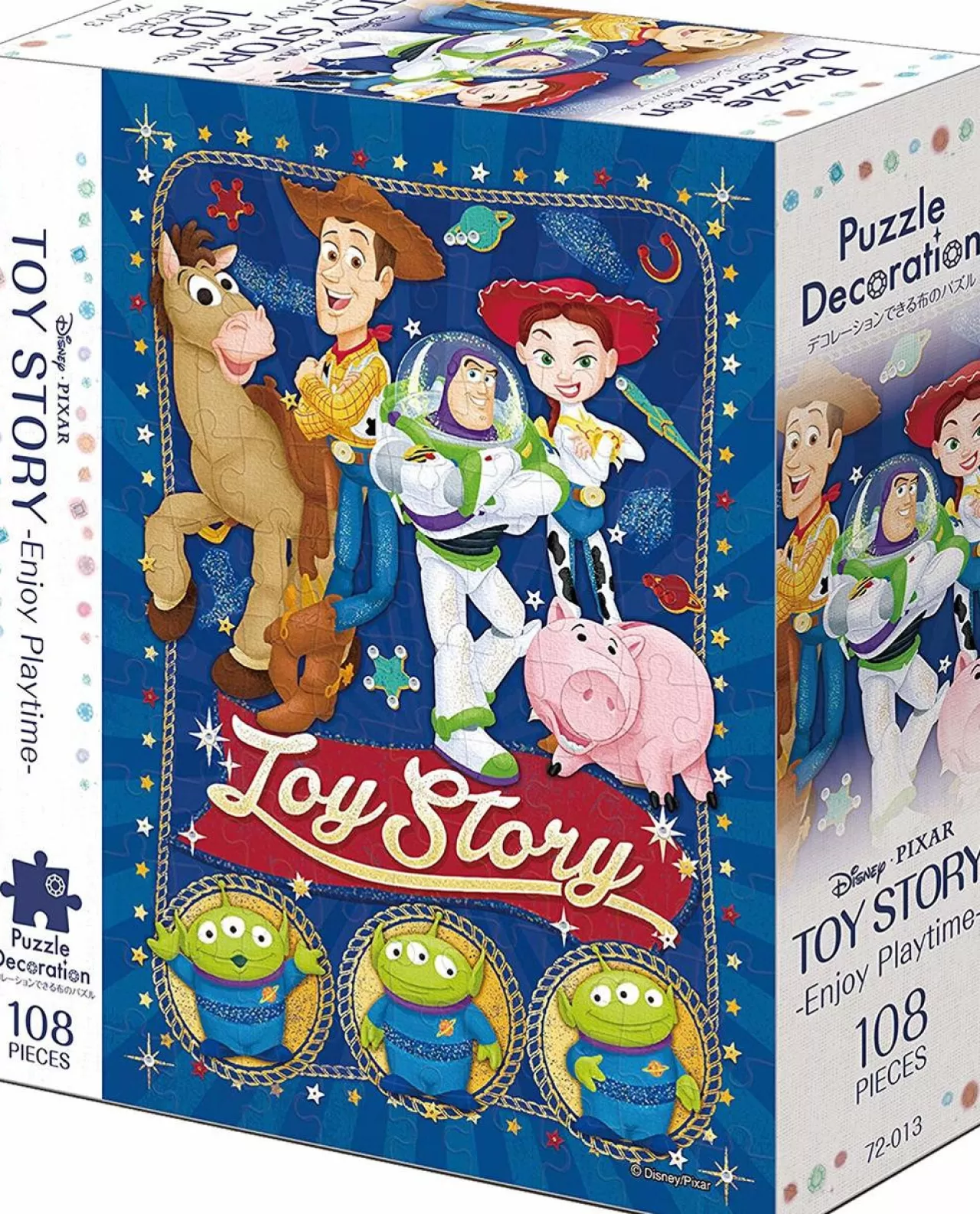 Epoch Jigsaw Puzzle Decoration 72-013 Disney Toy Story Enjoy Playtime (108 Pieces)