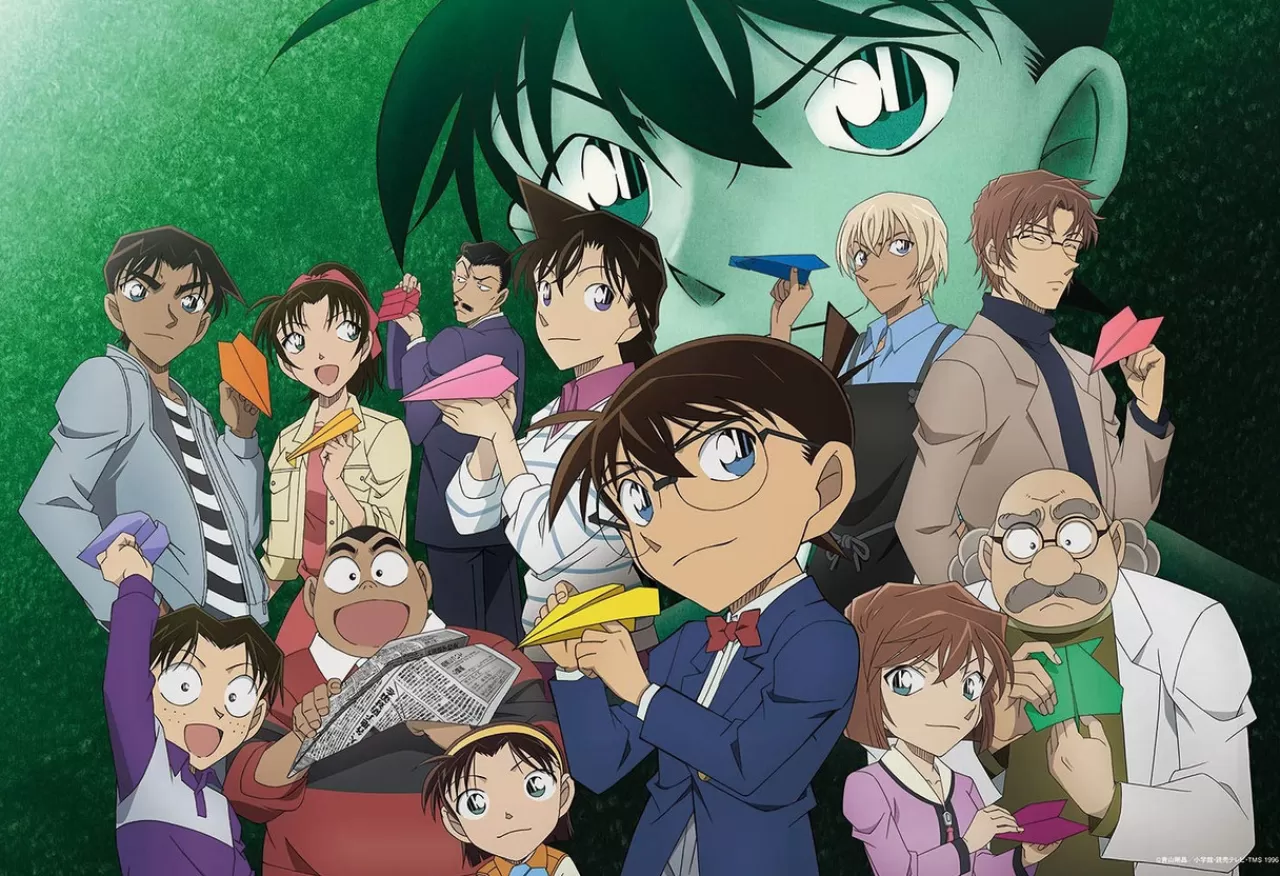 Epoch Jigsaw Puzzle 26-317S Detective Conan Colorful Wings (300 Pieces)