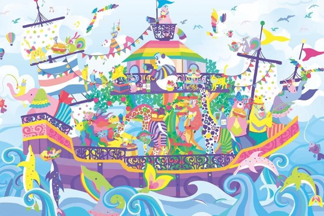 Epoch Jigsaw Puzzle 11-601S Horaguchi Kayo Voyage With Dreams (1000 Pieces)