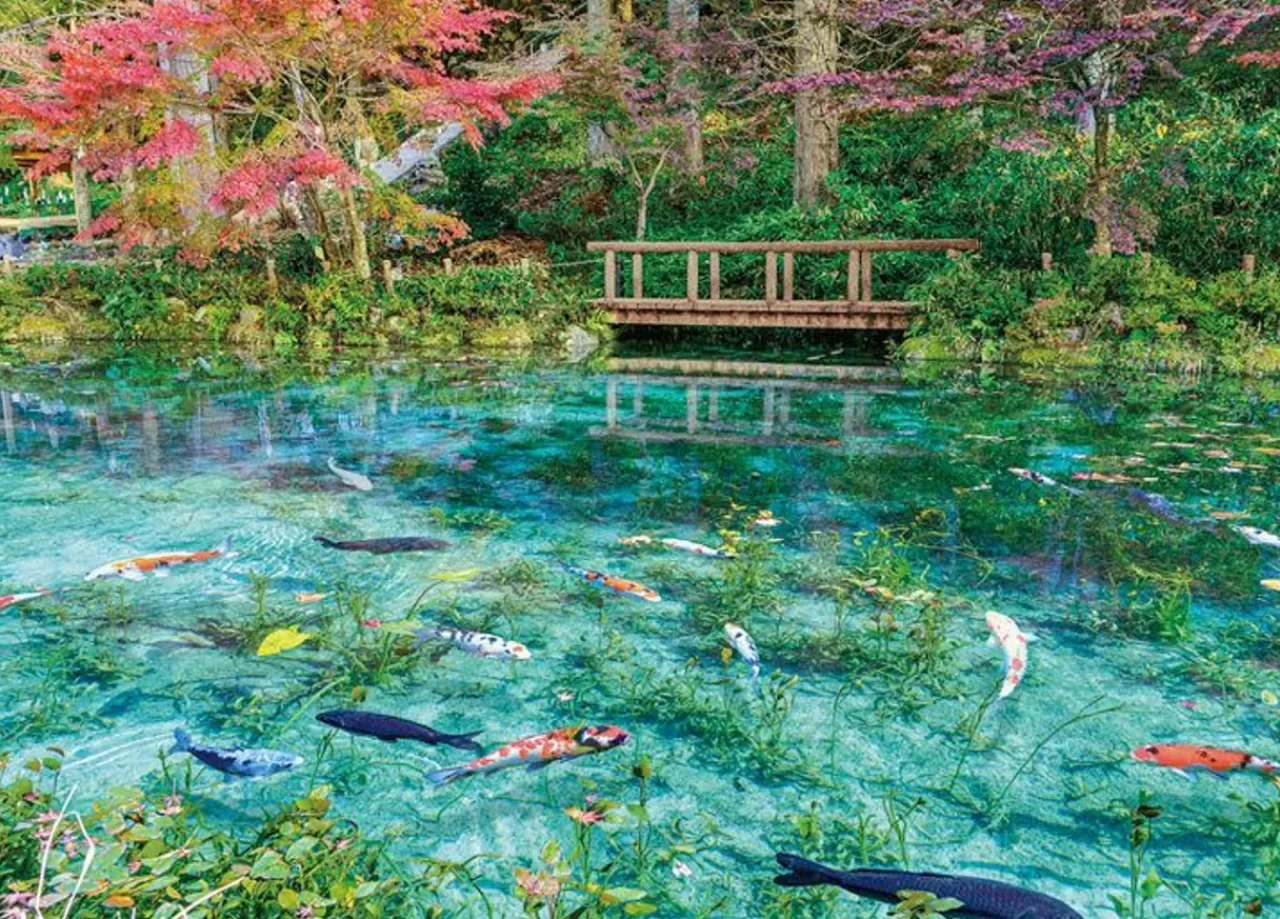 Epoch Jigsaw Puzzle 05-121S Monet's Pond In Gifu Japan (500 Pieces)