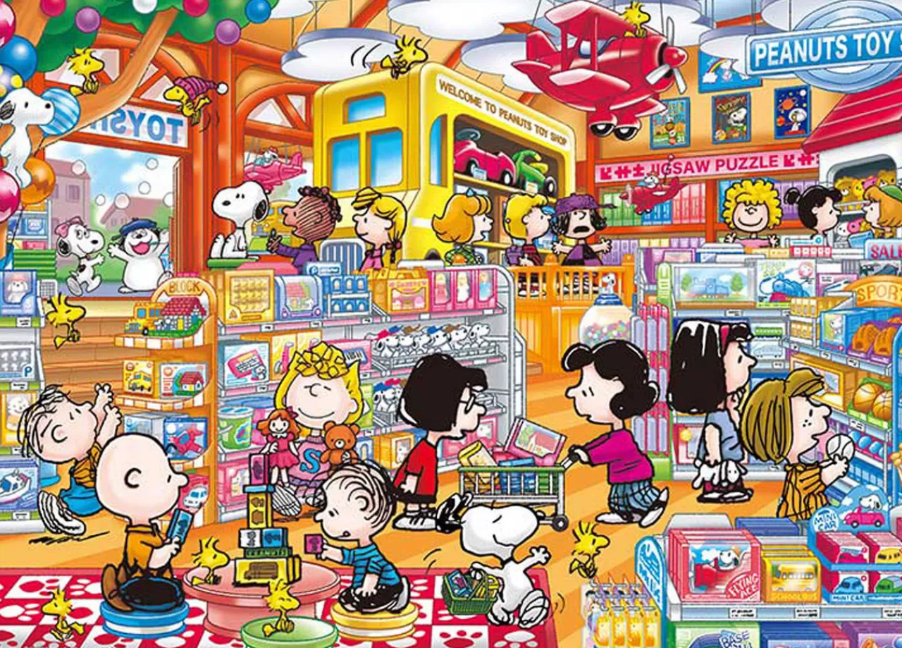 Epoch Jigsaw Puzzle 06-062S Peanuts Snoopy Toy Shop (500 Pieces)