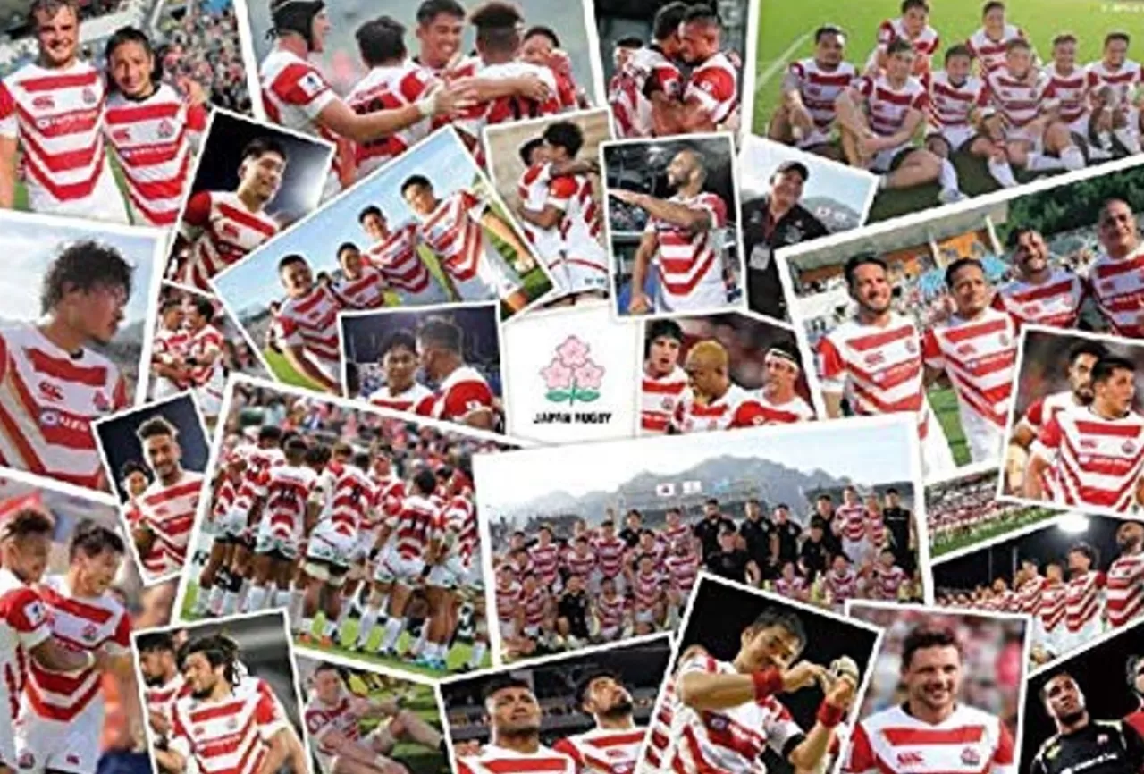 Epoch Jigsaw Puzzle 78-306S Rugby Japanese Team Photo Collection (300 Pieces)