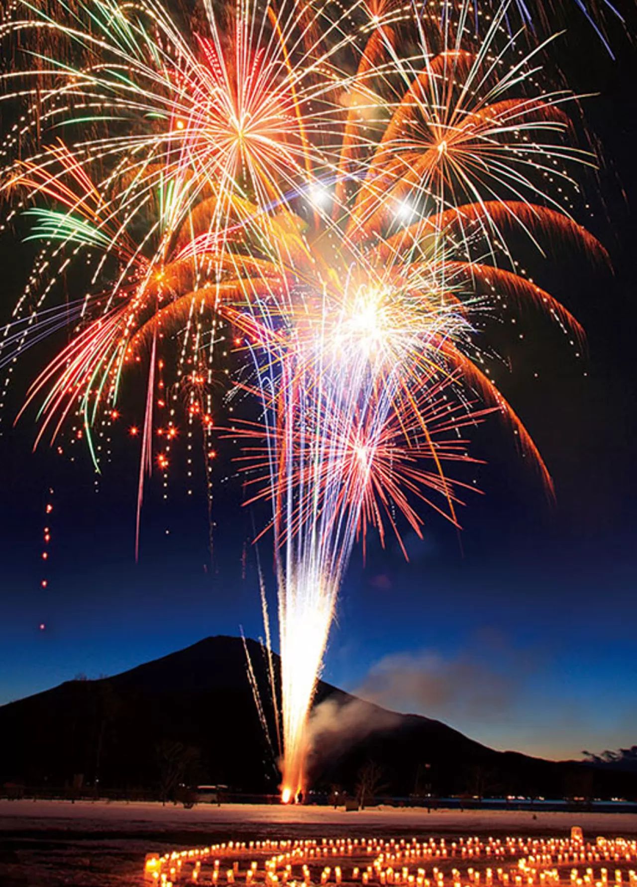 Epoch Jigsaw Puzzle 79-353S Yamanakako Fireworks Yamanashi Japan (500 Pieces)