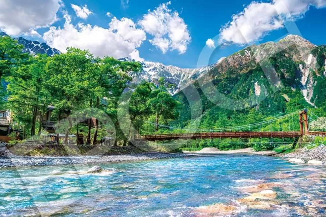 Epoch 22-110S Jigsaw Puzzle Clear Water At Kappa Bridge In Nagano (Scenery) (2016 S-Pieces)