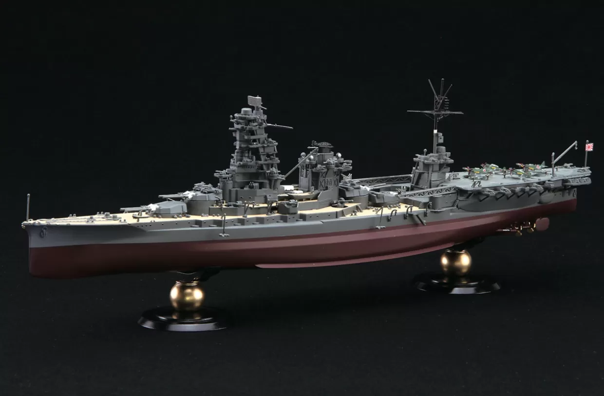 Best Fujimi Full Hull 1/700 Ijn Aviation Battleship Ise Full Hull Model Special Edition W/ Photo-Etched Parts Plastic Model