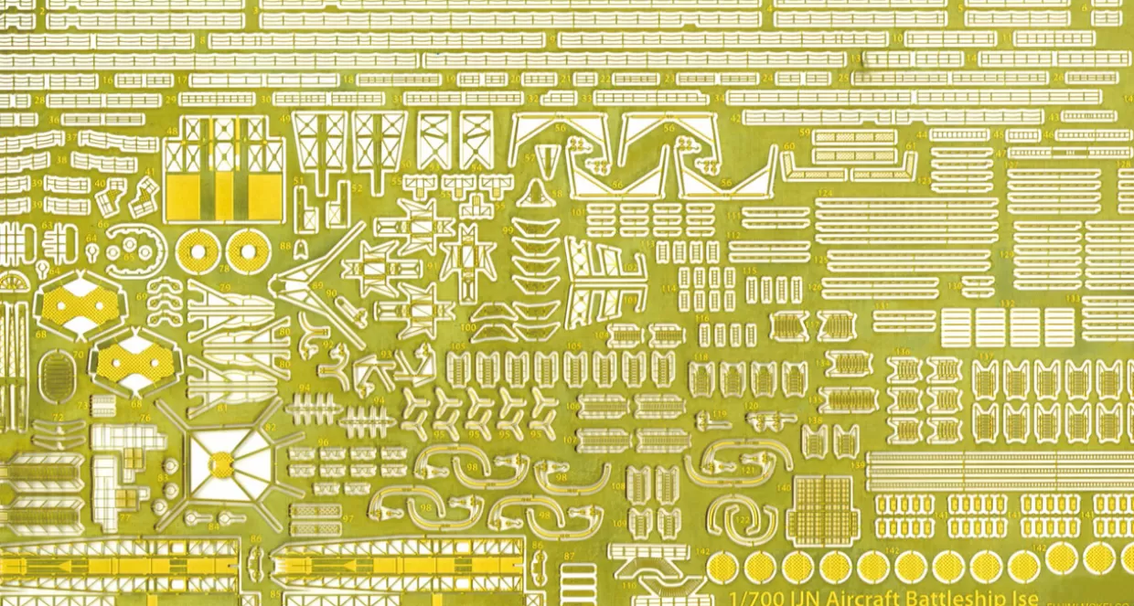 Best Fujimi Full Hull 1/700 Ijn Aviation Battleship Ise Full Hull Model Special Edition W/ Photo-Etched Parts Plastic Model
