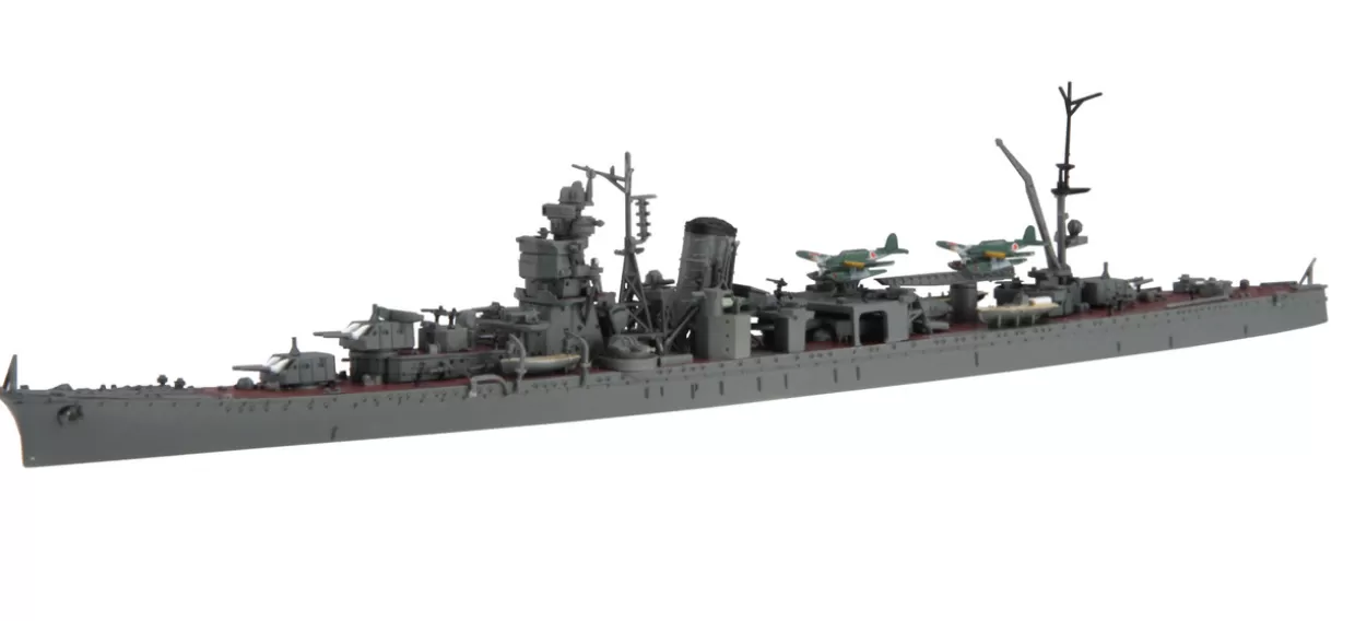 Discount Fujimi Full Hull 1/700 Ijn Light Cruiser Sakawa Full Hull Plastic Model