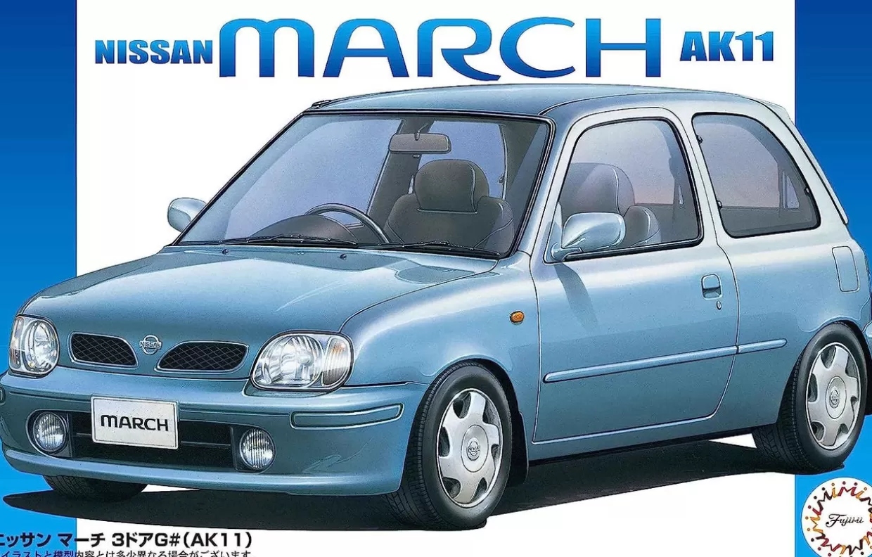 Best Fujimi Inch Up 1/24 Nissan Ak11 March 3 Door G# Plastic Model